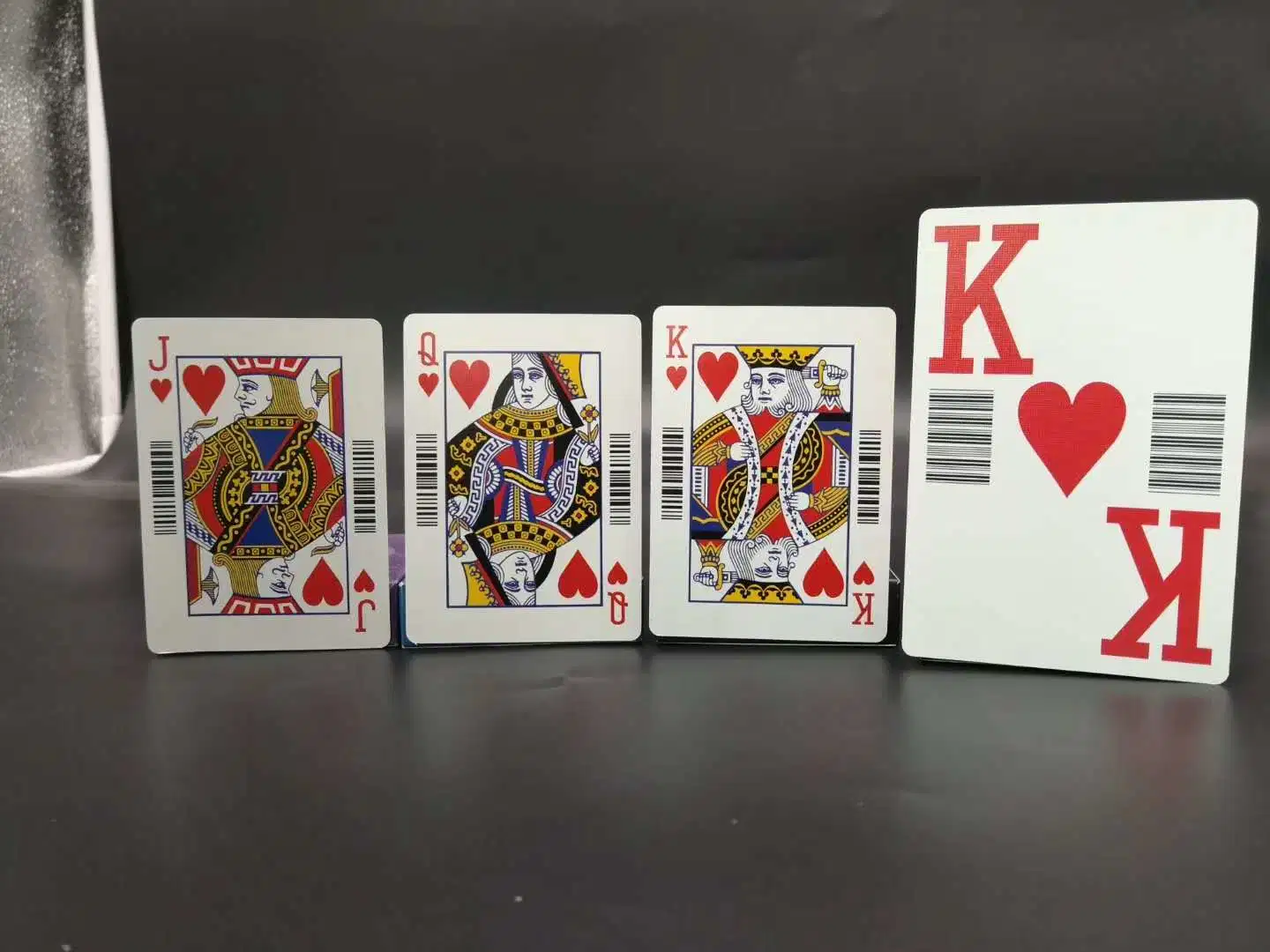 310gms Black Core Paper Casino Poker Playing Cards