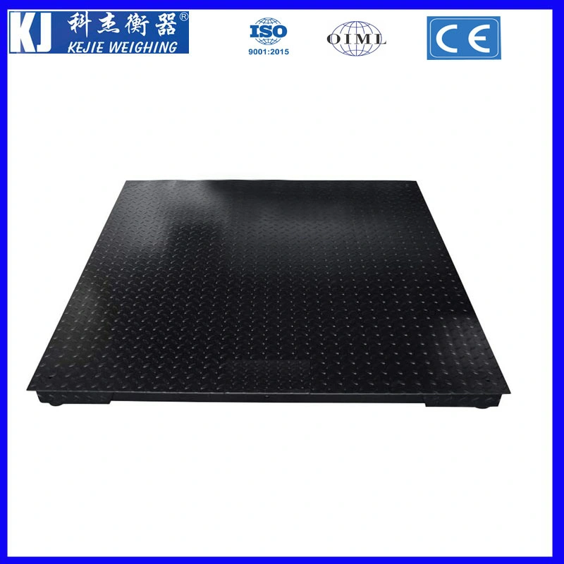 1.2X1.2m 3t Steel Deck Electronic Floor Scale From China Kejie Weighing Factory for Export