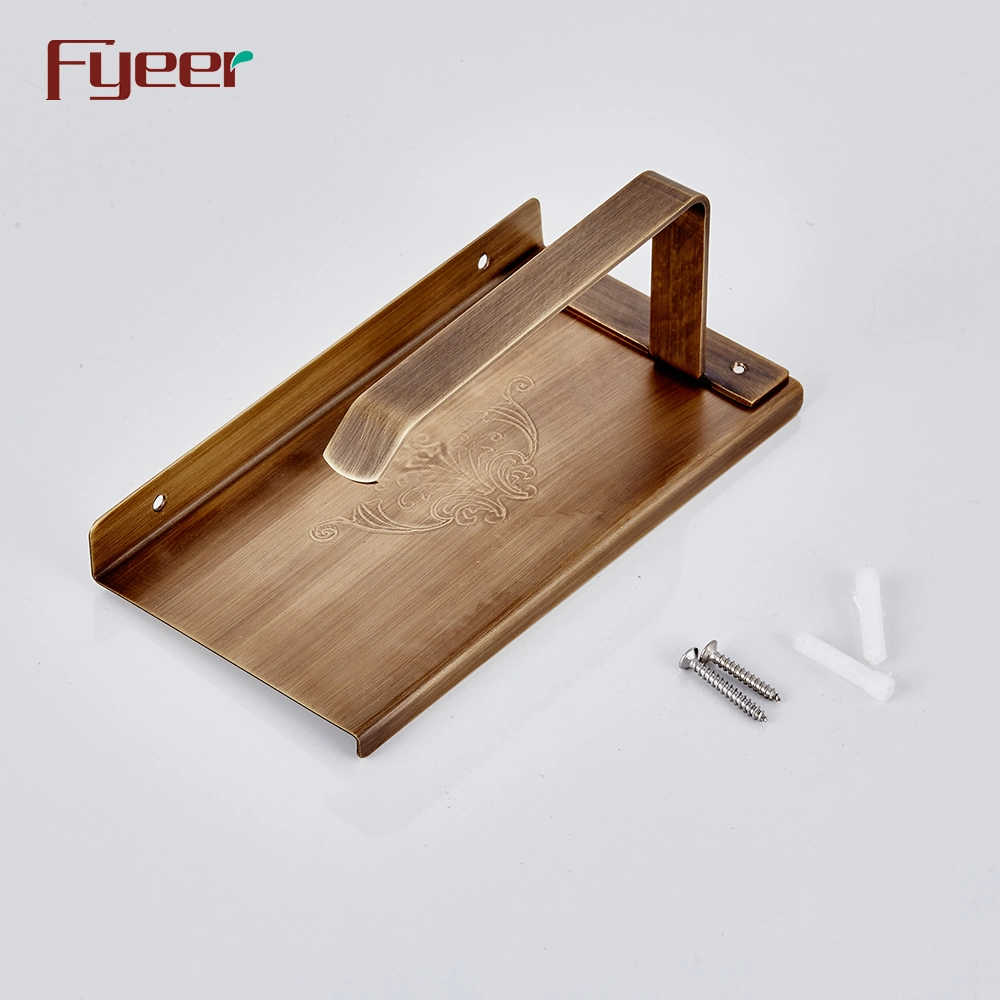 Fyeer Stainless Steel Antique Toilet Roll Holder