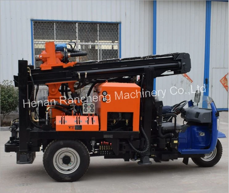 Rcf200W 200m Deep Water Well Drilling Rig 65kw Diesel Engine Drilling Machine