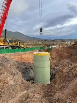 La estación de bomba de elevación de aguas residuales integrado, la planta general, el envío de producto terminado, la protección ambiental y Pollution-Free.