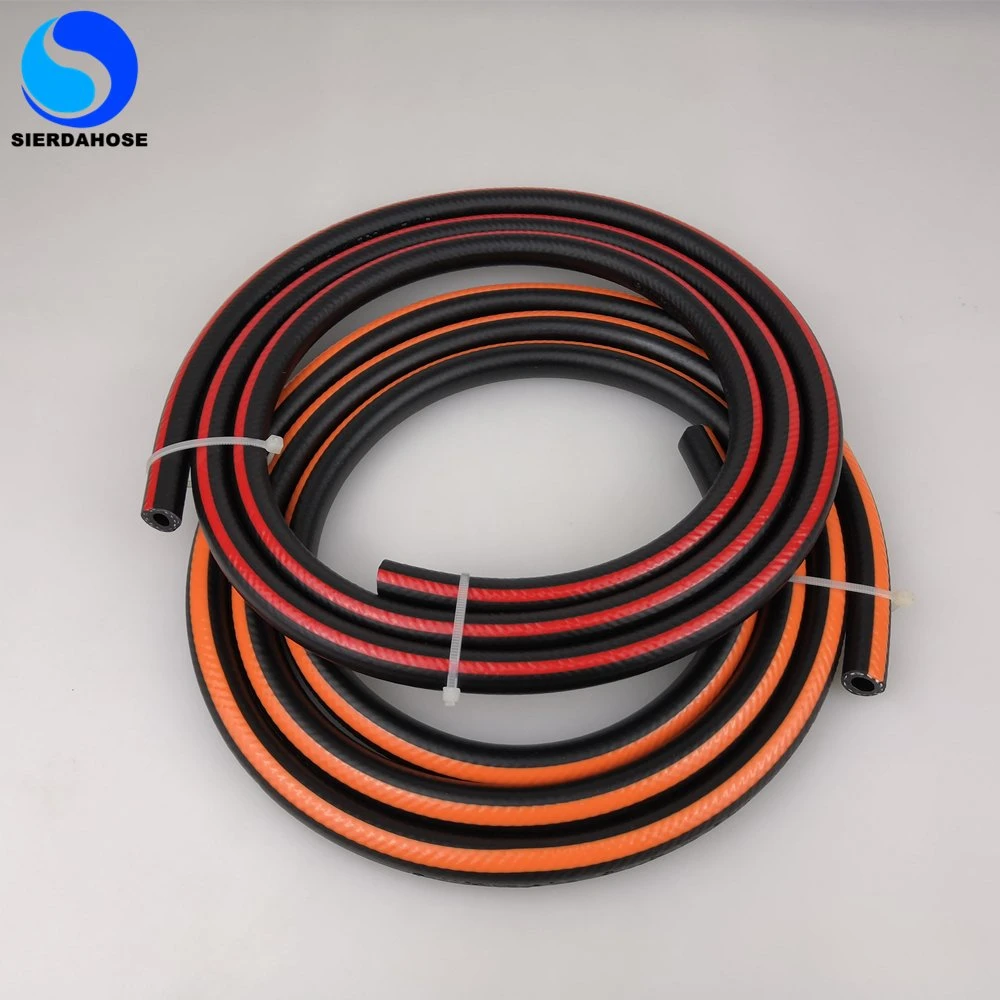 1/4" 3/8" 1/2" PVC Rubber Hybrid Air Compressor Hose Pipe with Regulator