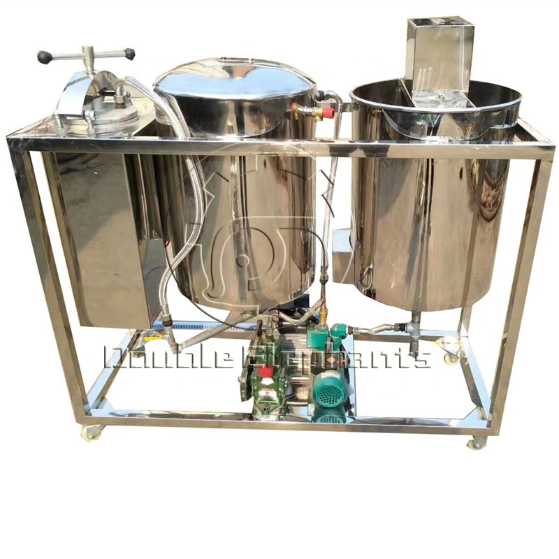 Olive Crude Cooking Castor Batch Edible Oil Refinery Machine
