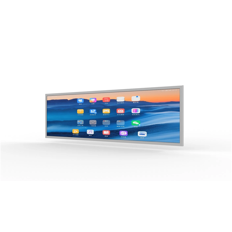 Smart Sleek Rack Display LCD Digital Shelf Edge Ultra Wide Stretched Bar Display Screen with Built-in Android System