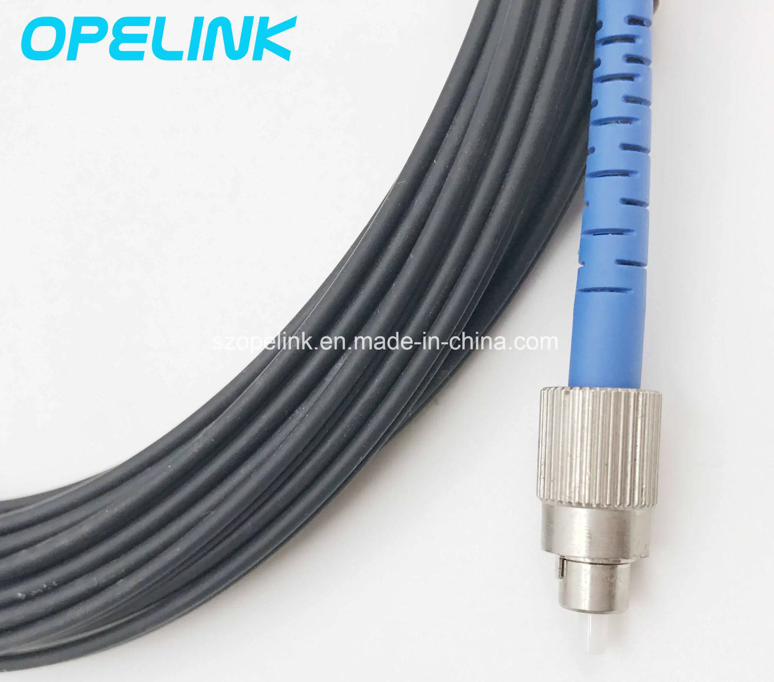 FC-FC Sm 9/125 FTTH Bow-Type Fiber Optic Drop Cable Optical Fiber Patchcord