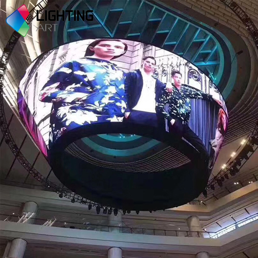 Indoor Curved LED Video Wall Panel Soft LED Module P2.5 Flexible LED Video Display