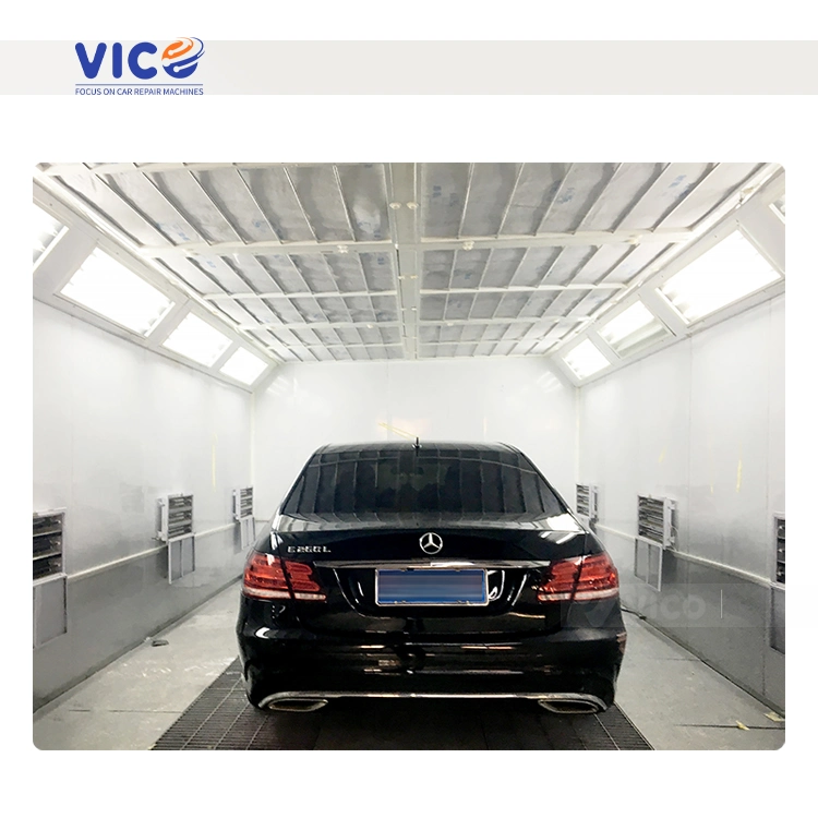 Vico Electric Heating Car Painting Booth Automotive Spray Paint Booth
