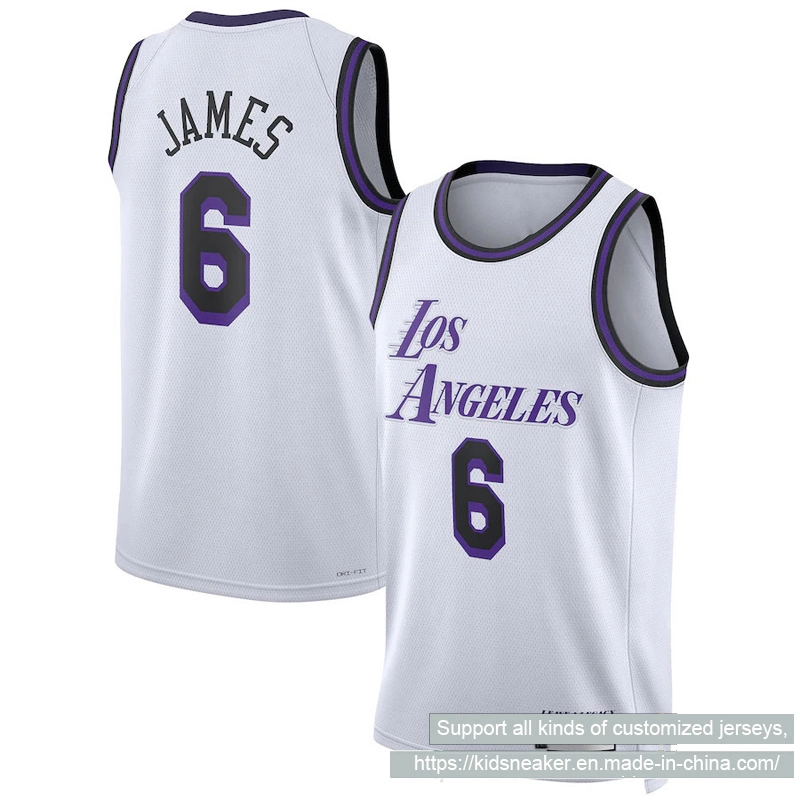 Wholesale/Supplier Replica Game Jersey All-Star 6 James 30 Curry Basketball Jersey Baseball Shirt