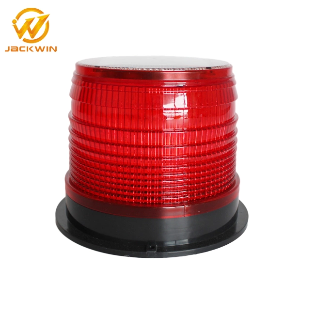 Solar Flash Warning Light LED Traffic Warning Light Beacon Warning Light