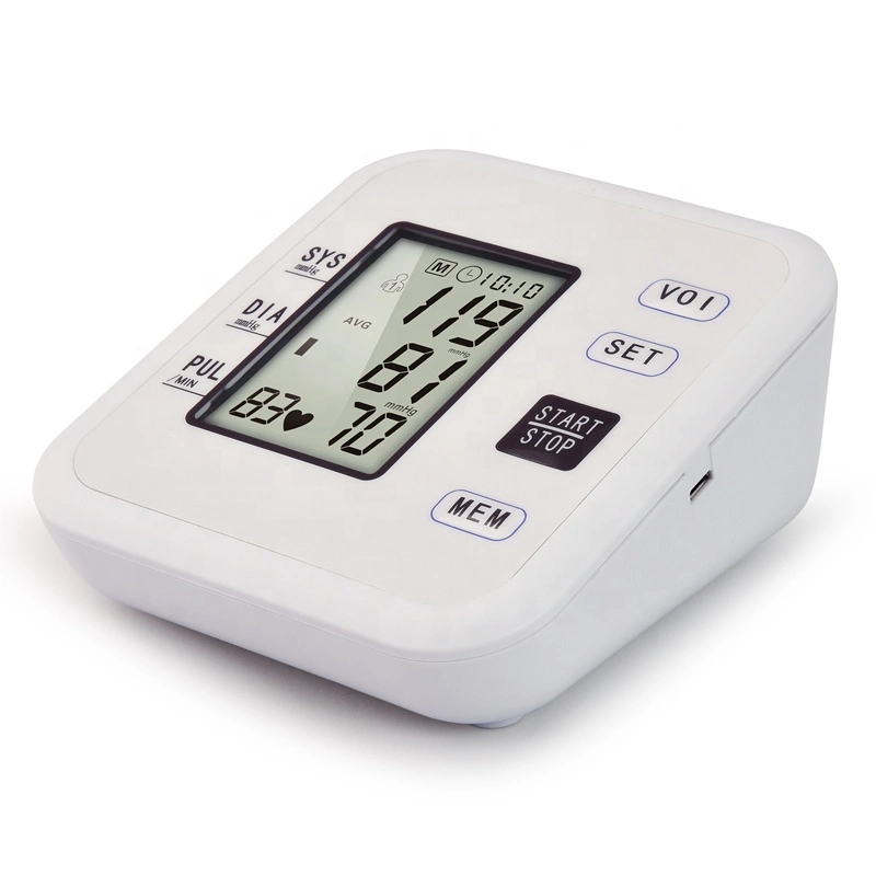 Medical Equipment Electronic Digital Full Automatic Portable Blood Pressure Monitor