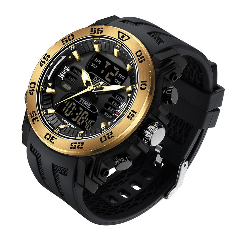 Relos Chrono Watch Classic Analog Digital Waterproof Watches for Men