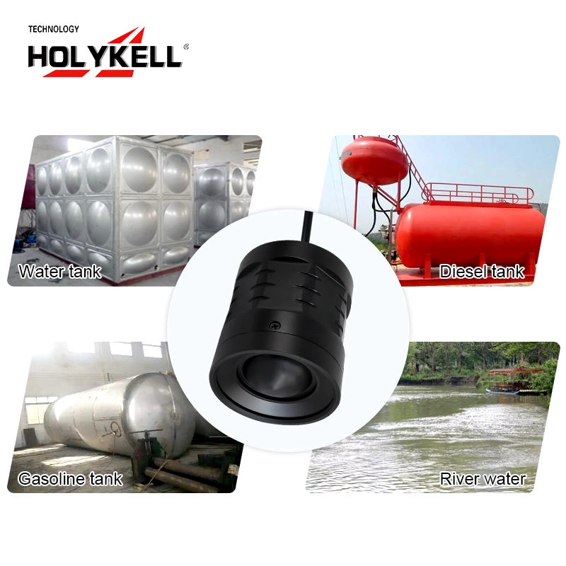 Holykell 60g Radar Water Level Transmitter for River Flood Mudslide Monitor