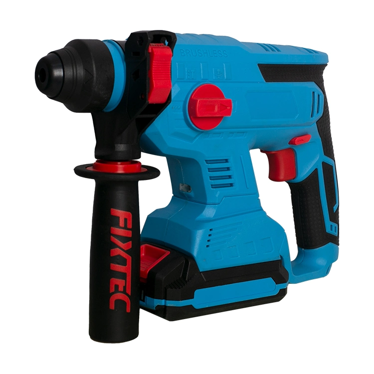 Fixtec 1400rpm No-Load Speed Electric Tool Drill Brushless Small Household Cordless Rotary Hammer