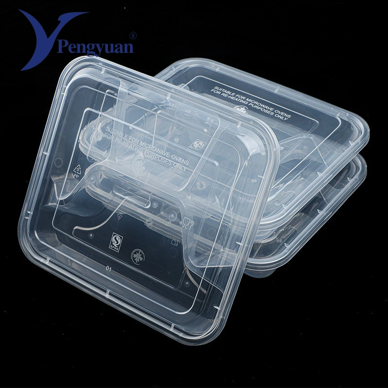 Good Quality Disposable PP Plastic Food Container Microwave Food Container