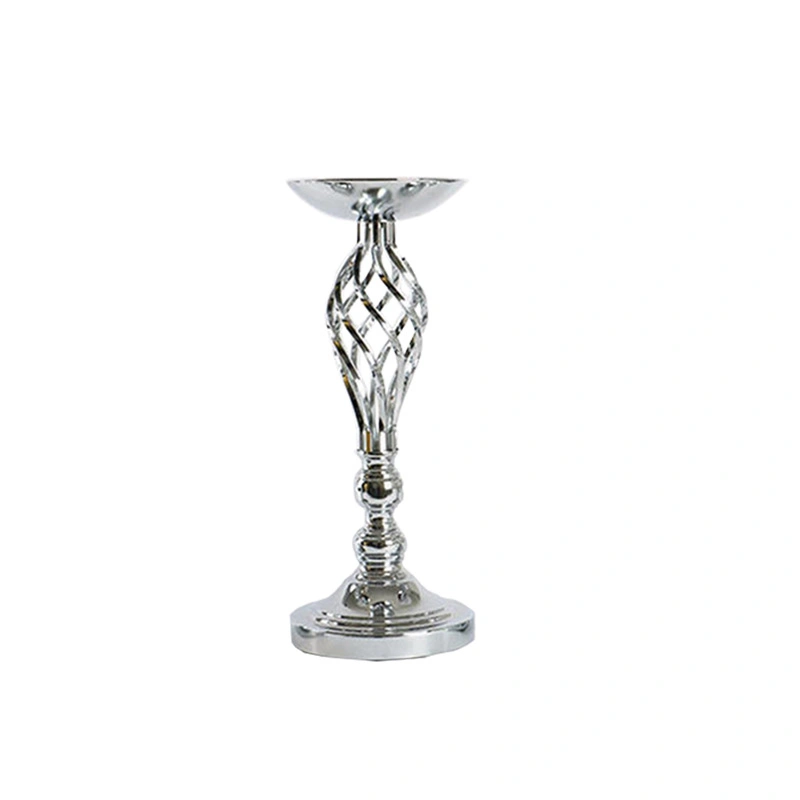 Flower Vase Hotel Decoration Hollow Twist Candlesticks Wedding Road Lead