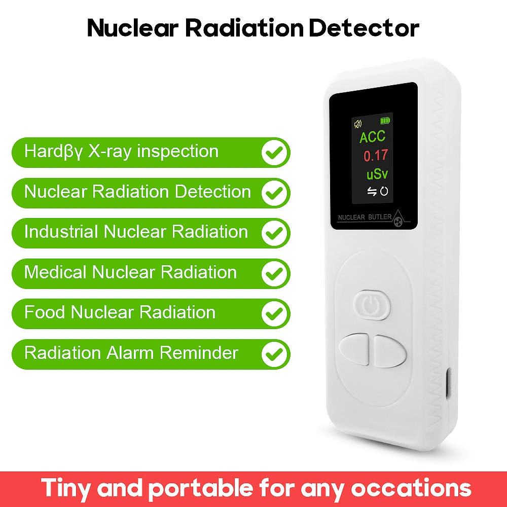 Портативный цифровой дисплей TFT с высоким уровнем излучения B-Ray Y-Ray X-ray Geiger Counter Nuclear Radiation (Бентгеноконтрастное рентгеновское излучение Гейг