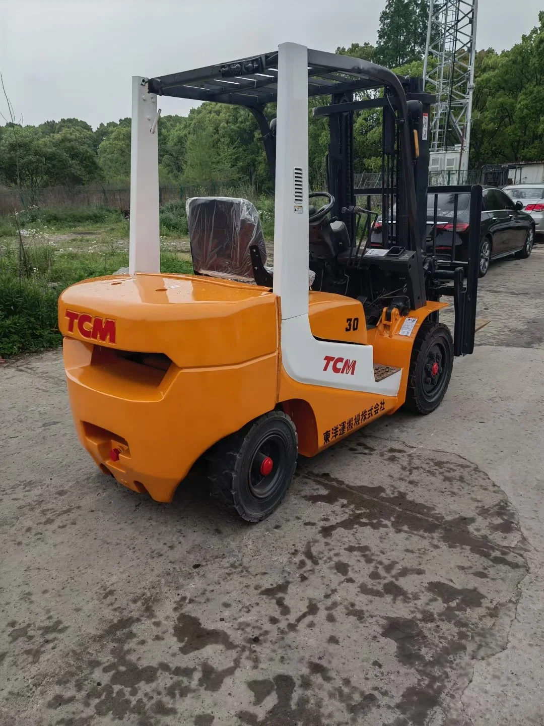 Vehículos de manipulación industrial 3ton carretilla elevadora diésel T C M Mini-Forklift