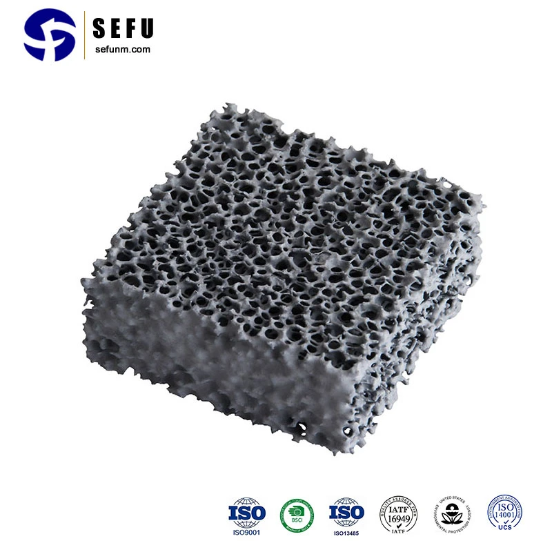 Refractory Porous Plate Manufacturers Silicon Carbide Ceramic Foam Filter for Casting Filtration