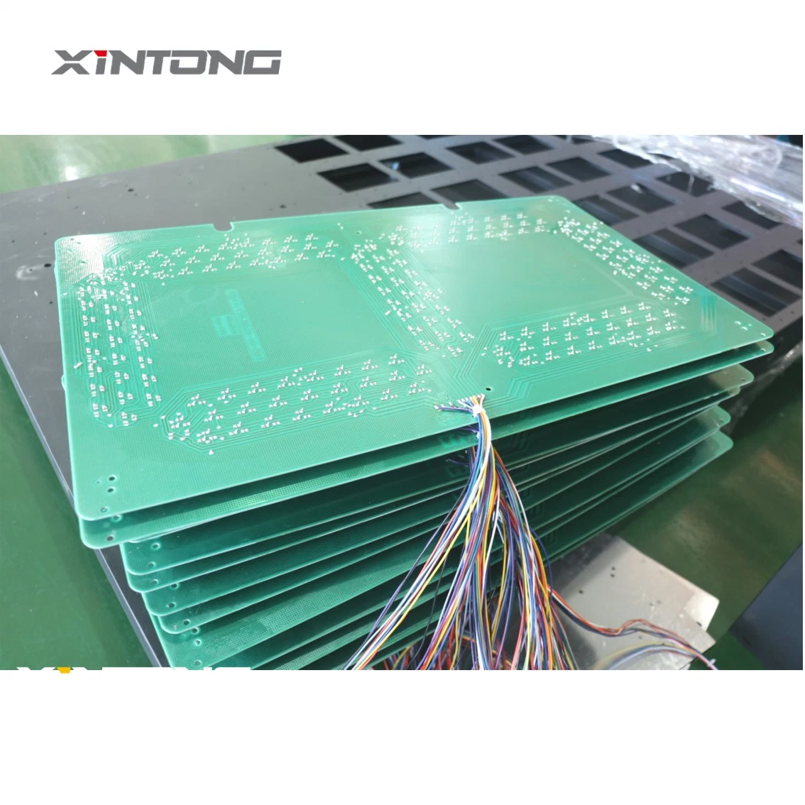 Todo en uno integrado Xintong Plástico PC a pantalla completa de la luz de la señal de tráfico de LED