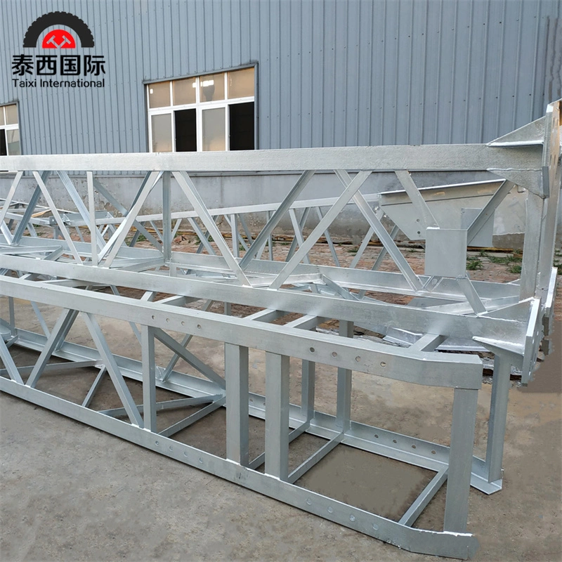 Heavy Duty prefabricados estructura soldada de acero galvanizado