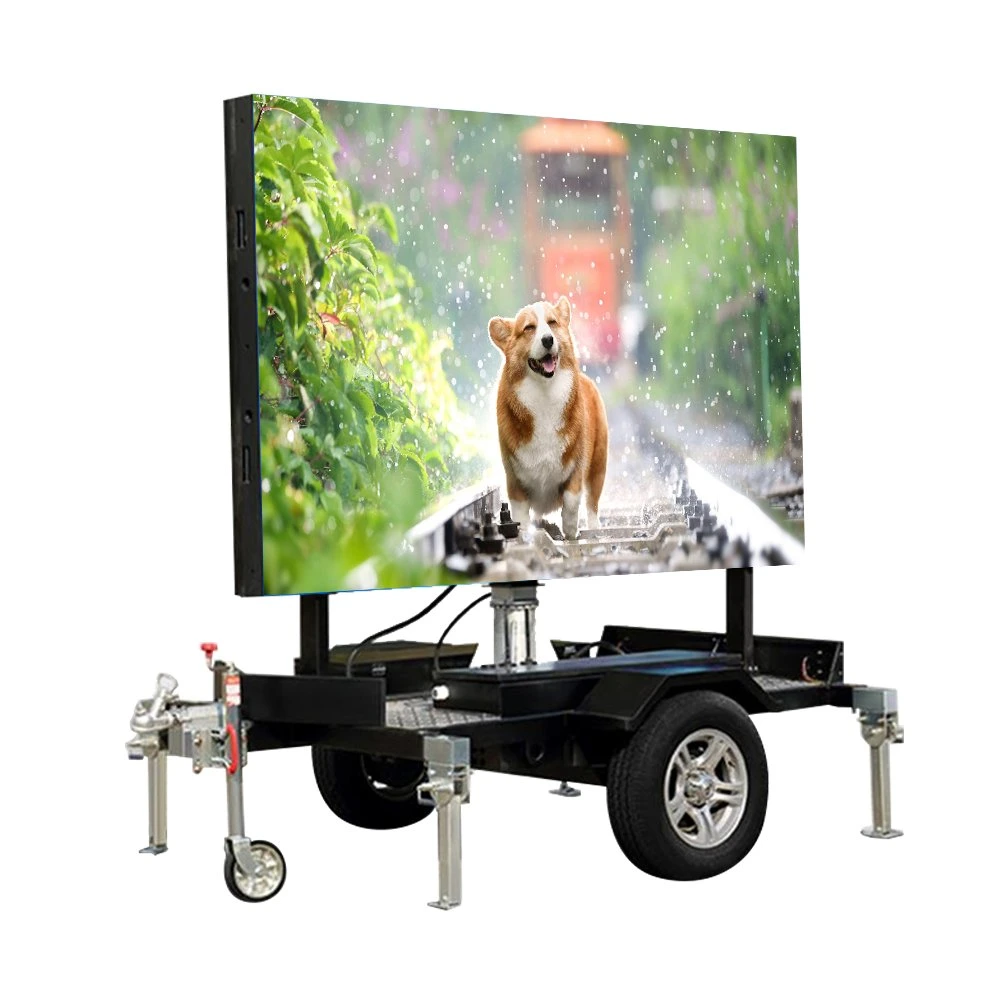 2304mmx1344mm P6 Outdoor LED Display and Trailer System