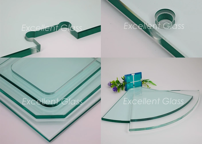 Clear Glass/Pattern Glass Personalized Tempered Glass Cutting Boards for Food/Vegetables/Fruit