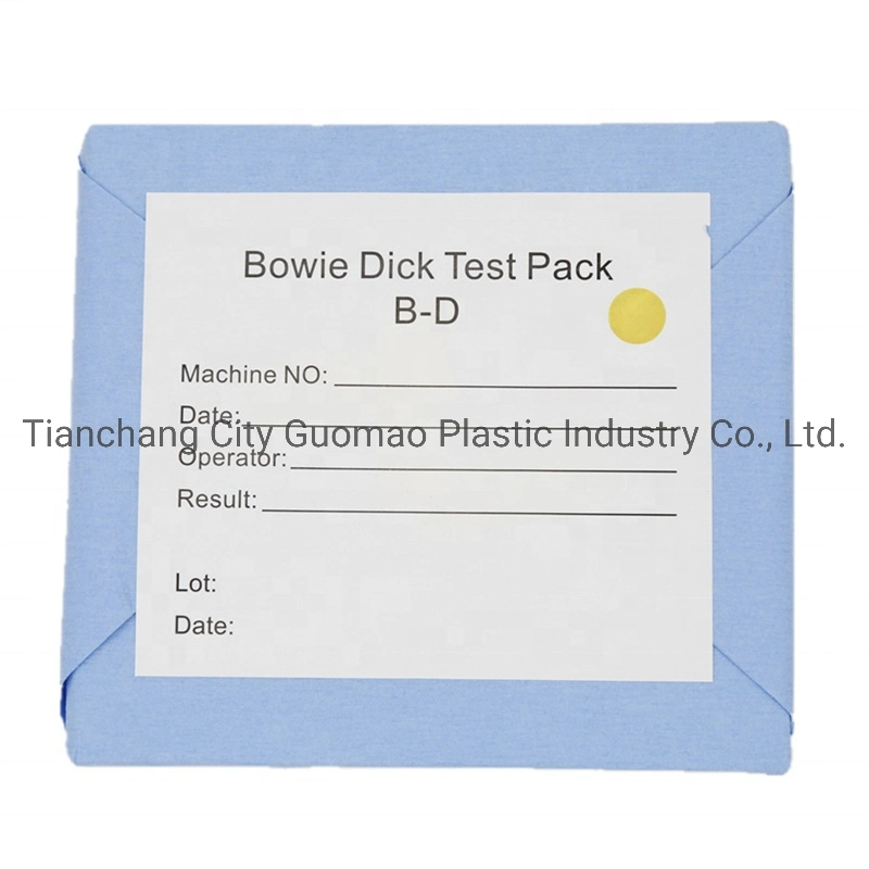 Medical Autoclave B-D Test Pack for Disposable Use