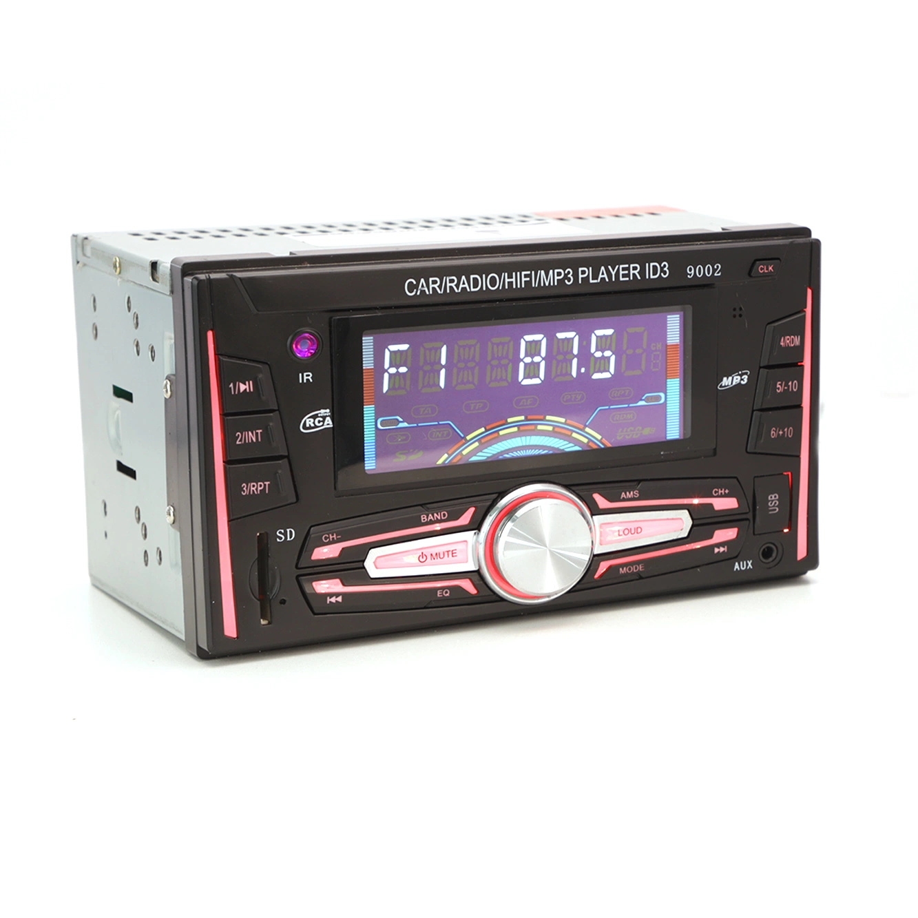 FM Transmitter Audio Car Accessories Car Stereo Fixed Panel Double DIN Car MP3 Player