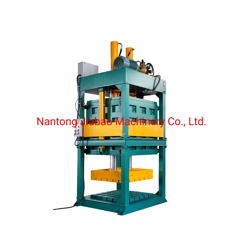 Packaging Machine Recycling Machine Hydraulic Vertical Packing Strapping Machine for Cotton Baling Pressing for Clothes/Fabric/Rags/Waste Textile/Waste Clothes