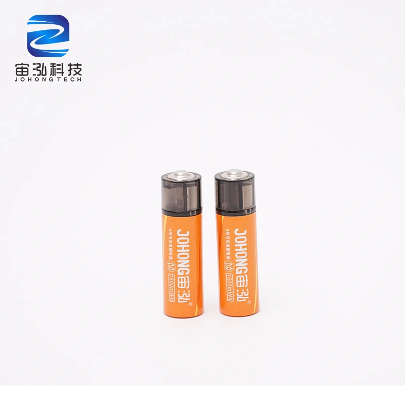 AA 1500mwh USB Rechargeable Magnetic Travel Portable USB Battery