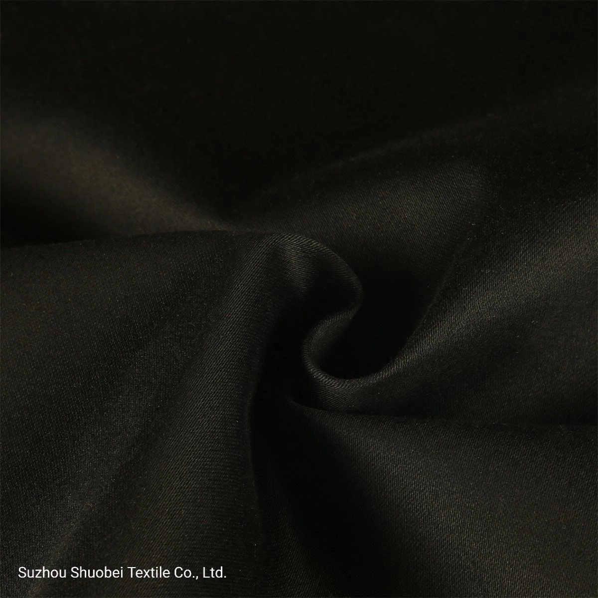 Pure Cotton Weft Elastic Satin Drill Dyeing Fabric for Uniform and Pants