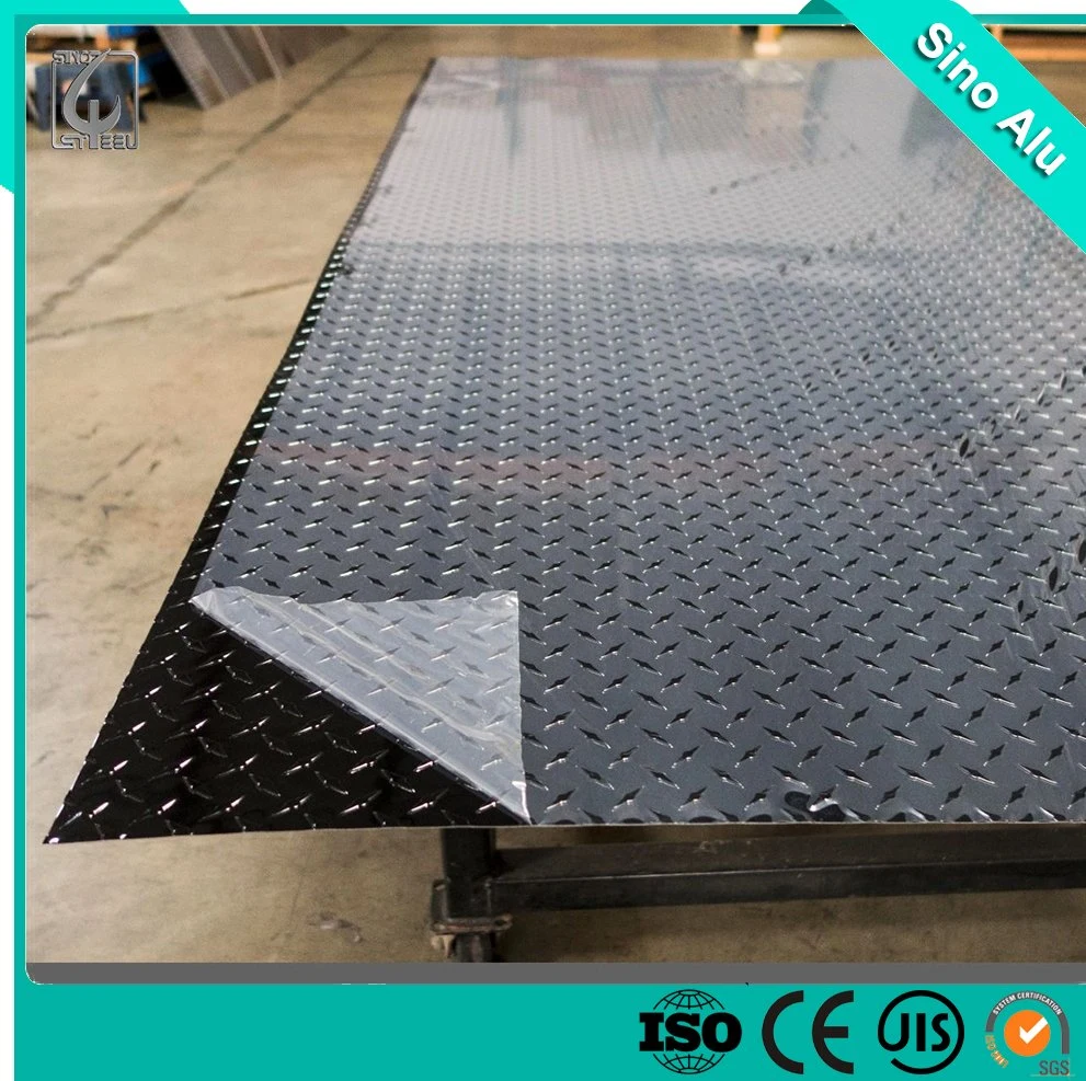 Anti-Slip Alloy 1050 1060 3003 Embossed Aluminum Sheet for Floor