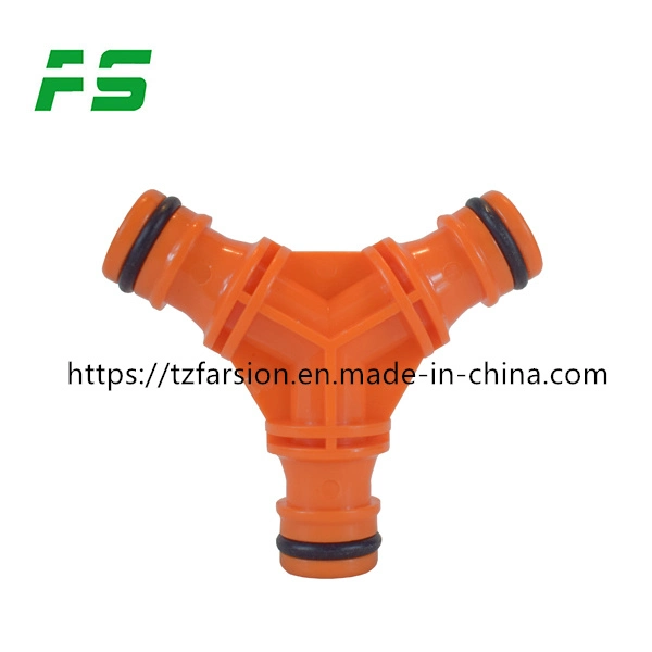 3 Way Y Type Plastic Garden Water Hose Split Connector