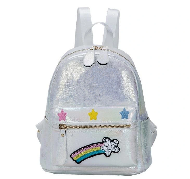 Wholesale/Supplier New Arrival Fashion Girl Cartoon PU Leather Backpack Student School Bag