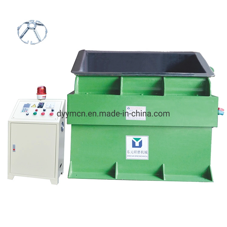 Customized Tumbler Linear Type Vibratory Finishing Automatic Coconut Polishing Machine