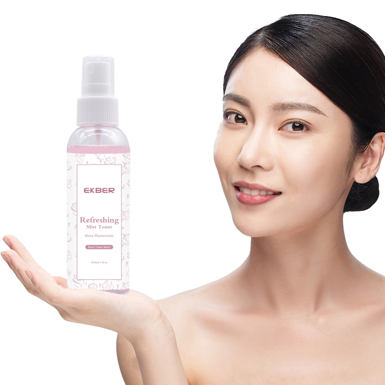 Увлажняющий поверхностный тонер Spray Rose Face Face Face Spray Diser Органическая розовая вода для лица