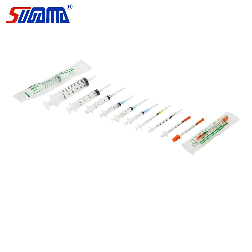 Medical CE Approved Plastic Disposable Syringe