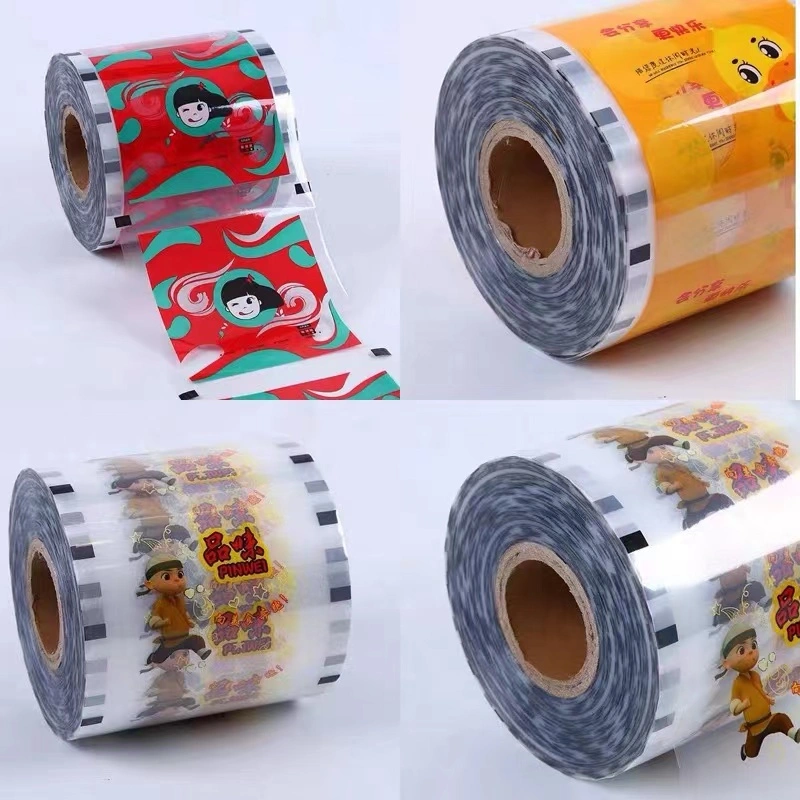 Custom Ice Cream Cup Packaging Film Laminating Plastic Printing Roll for Food Packaging