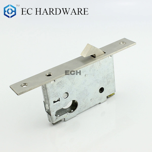 China Supplier Stainless Steel Glass Sliding Door Lock Body (ESD-017)