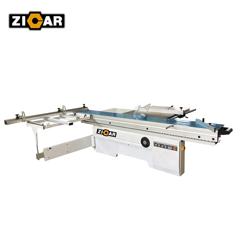 ZICAR wood base panel saw machine with scoring blade for cutting wood