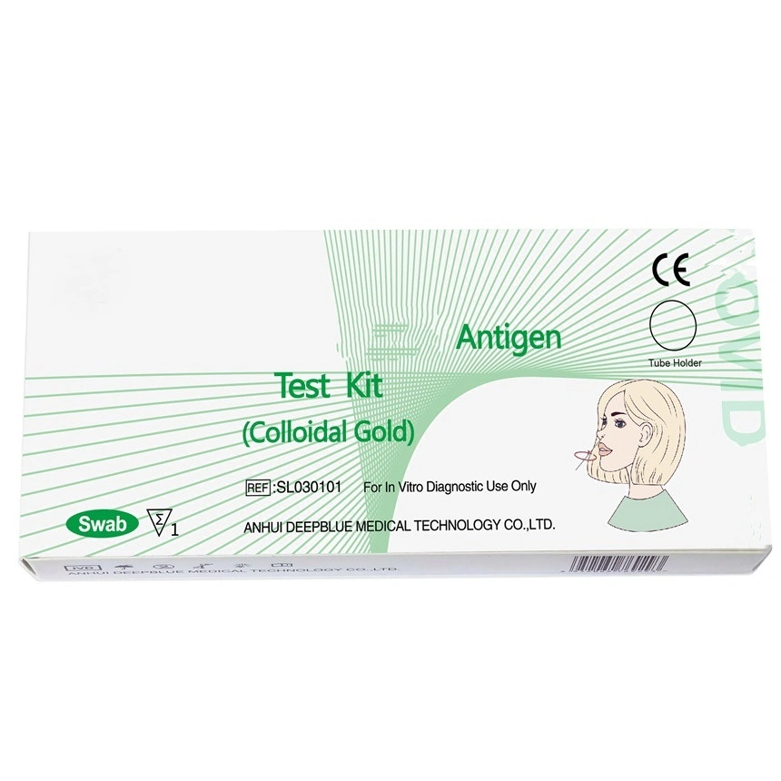 Kit de prueba de alto estándar de fábrica de cassette Venta Directa Venta caliente Kit de detección de antígeno rápido Kit de prueba con CE y ISO13485