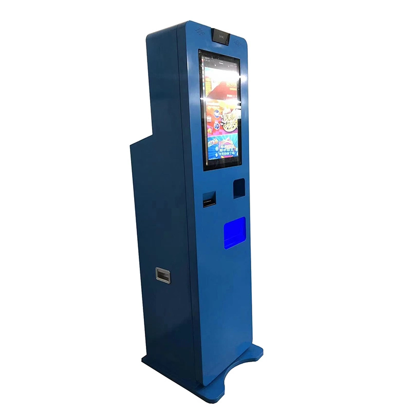 Lottery Self-Service Vending Machine Free Standing Self Service Ticket Kiosk