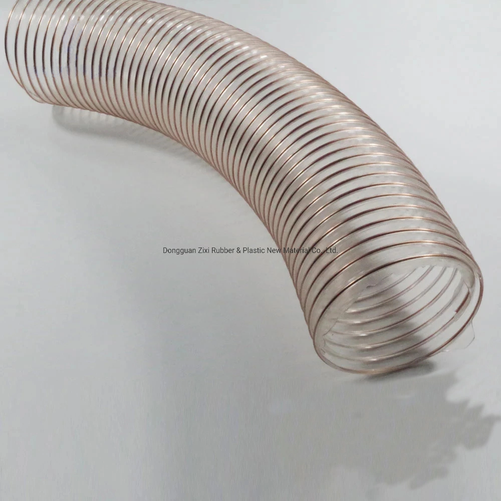 Replace Copper Pipe with Flexible PU Steel Wire Reinforced Vacuum Hose