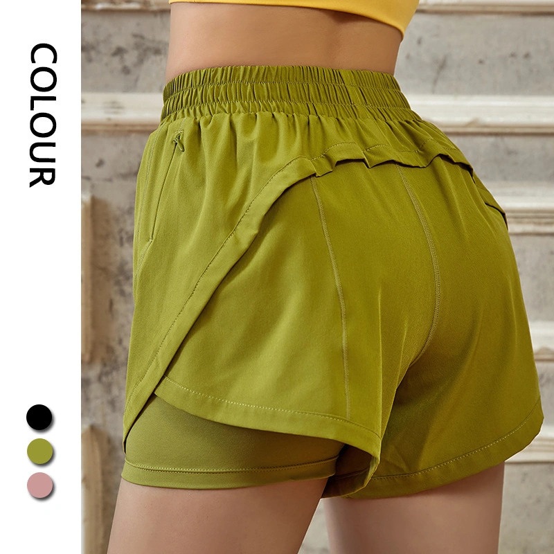 Lulu Sports Shorts Female Running Summer Fitness Shorts