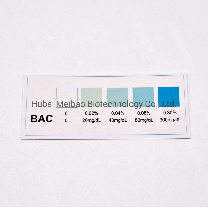 Suministros médicos desechables Kit de análisis rápido de alcohol orina/saliva/leche materna