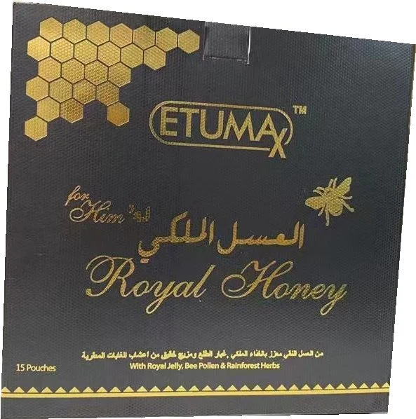 Etumax Royal Honey para él original 22gx15 VIP Pouches