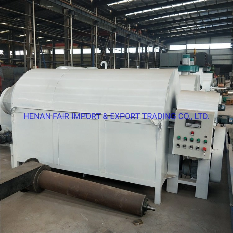 Rotary Drum Biomass Charcoal Chicken Manure Dryer for Wood Chip Saw Dust Sand Corn Rice Grain Dryer Machine