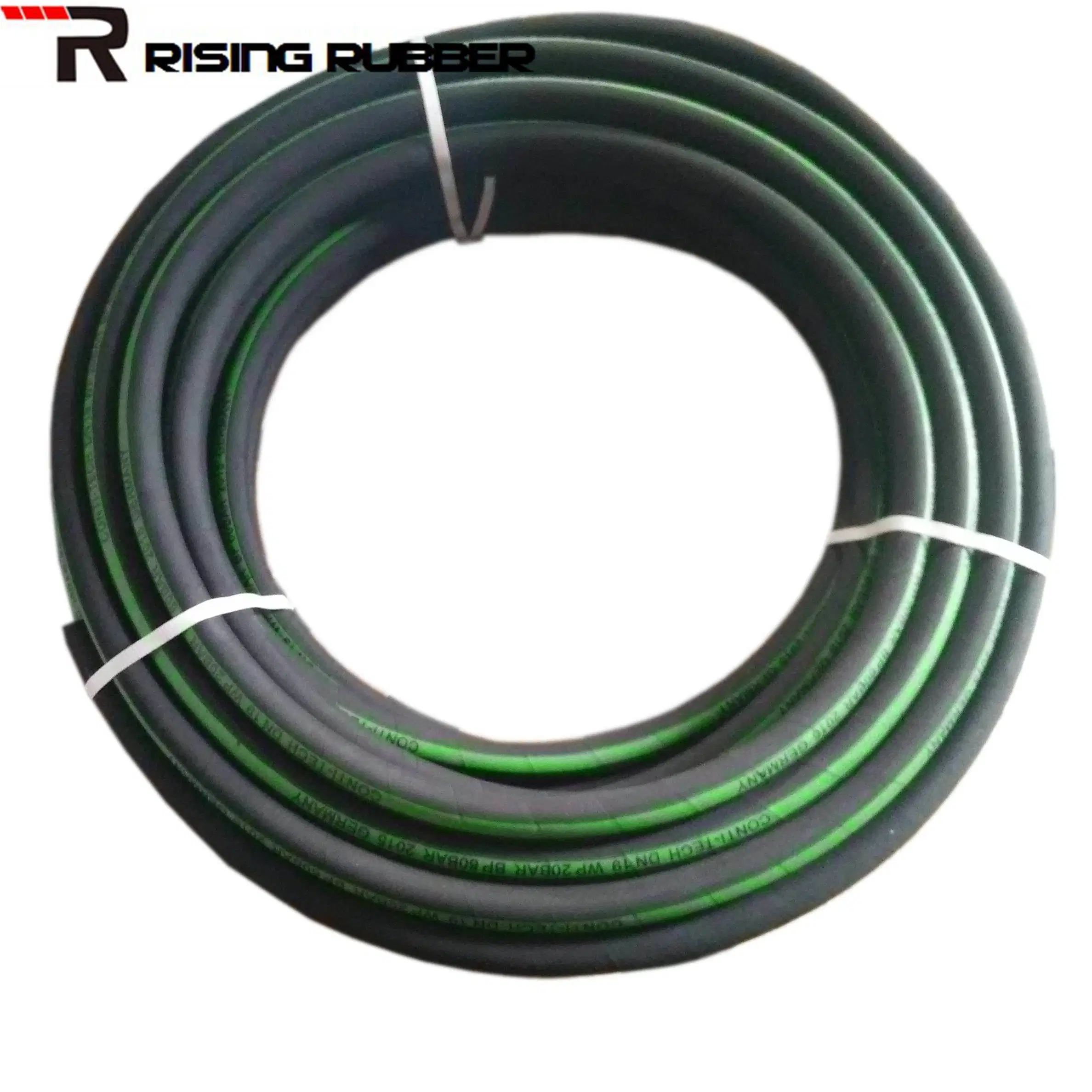 1/4" 30 Bar Flexible Smooth Surface Rubber Air Tube