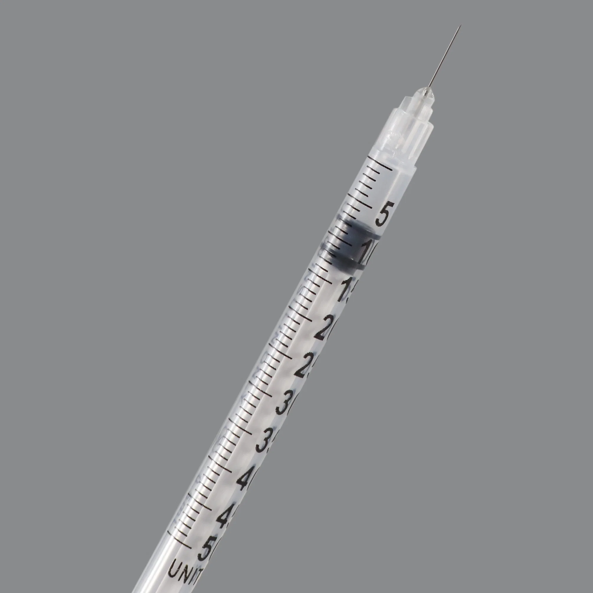 Easy to Read Scale Non-Pyrogenic Transparent Syringe for Barrel