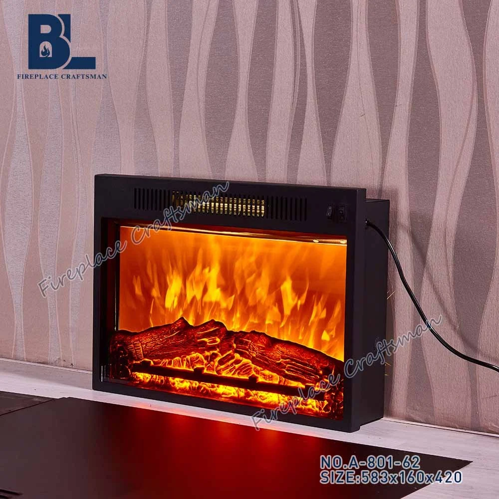 50" Wall Recessed RV Electric Fireplace